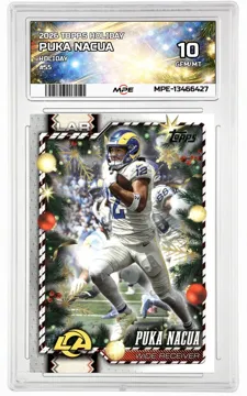2026 TOPPS HOLIDAY HOLIDAY #55 PUKA NACUA MPE 10 GEM/MT — graded card up for auction