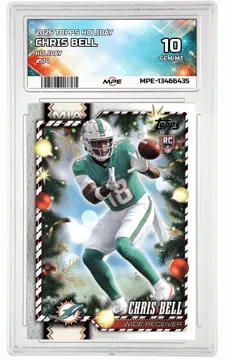 2026 TOPPS HOLIDAY HOLIDAY #174 CHRIS BELL MPE 10 GEM/MT — graded card up for auction