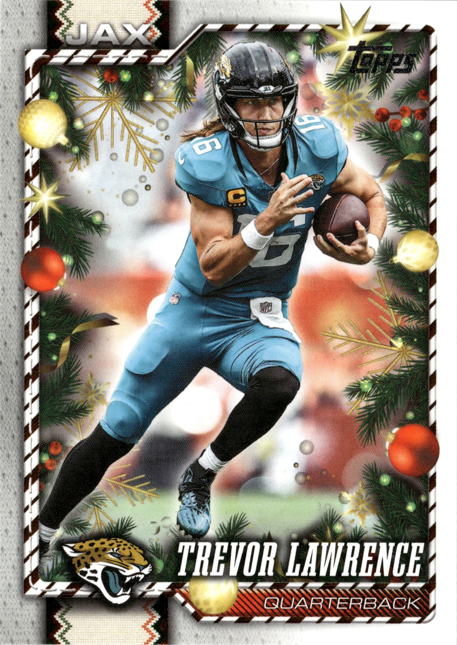 2026 Topps Holiday Trevor Lawrence graded slab