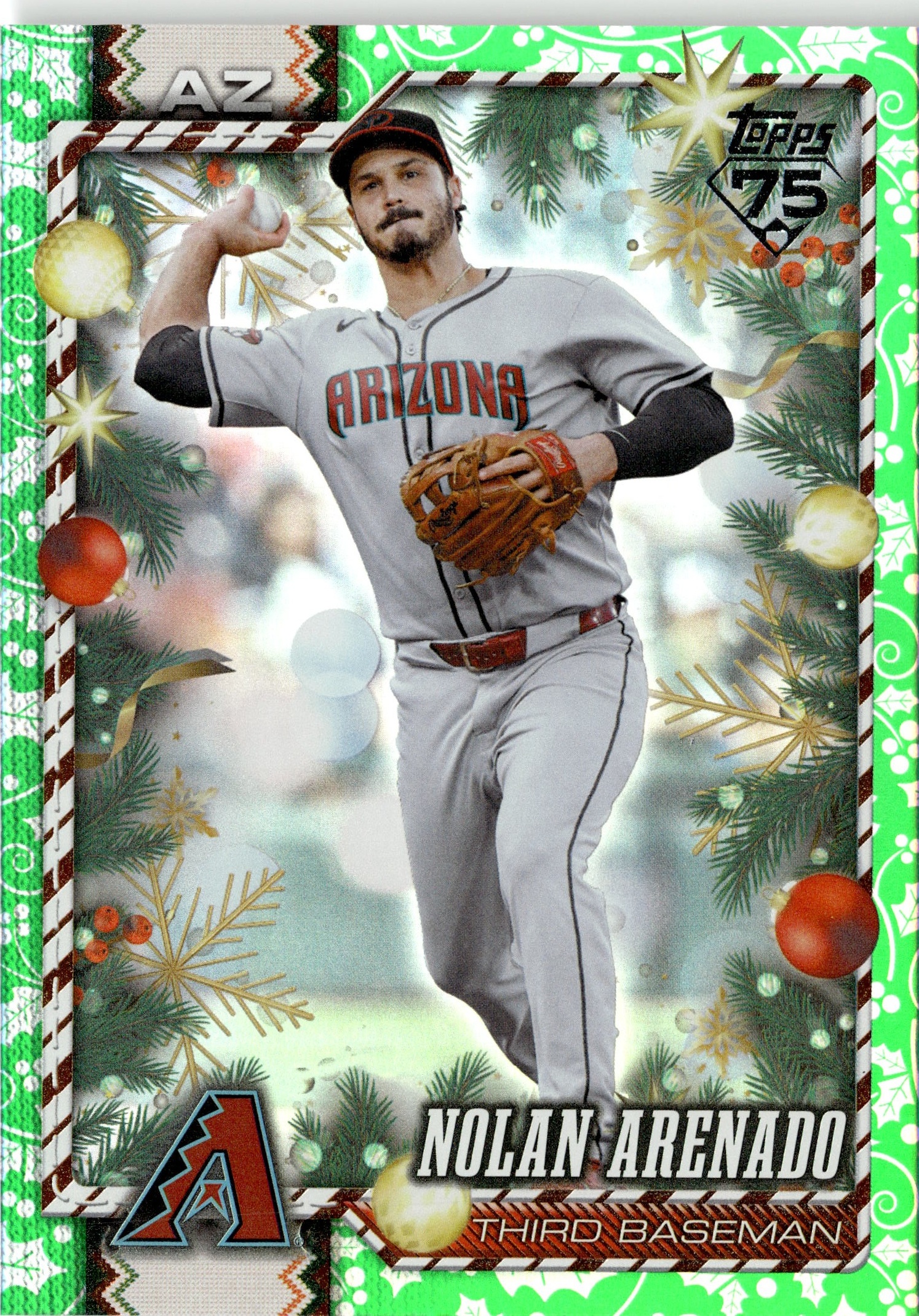 2026 Topps Holiday Nolan Arenado graded slab