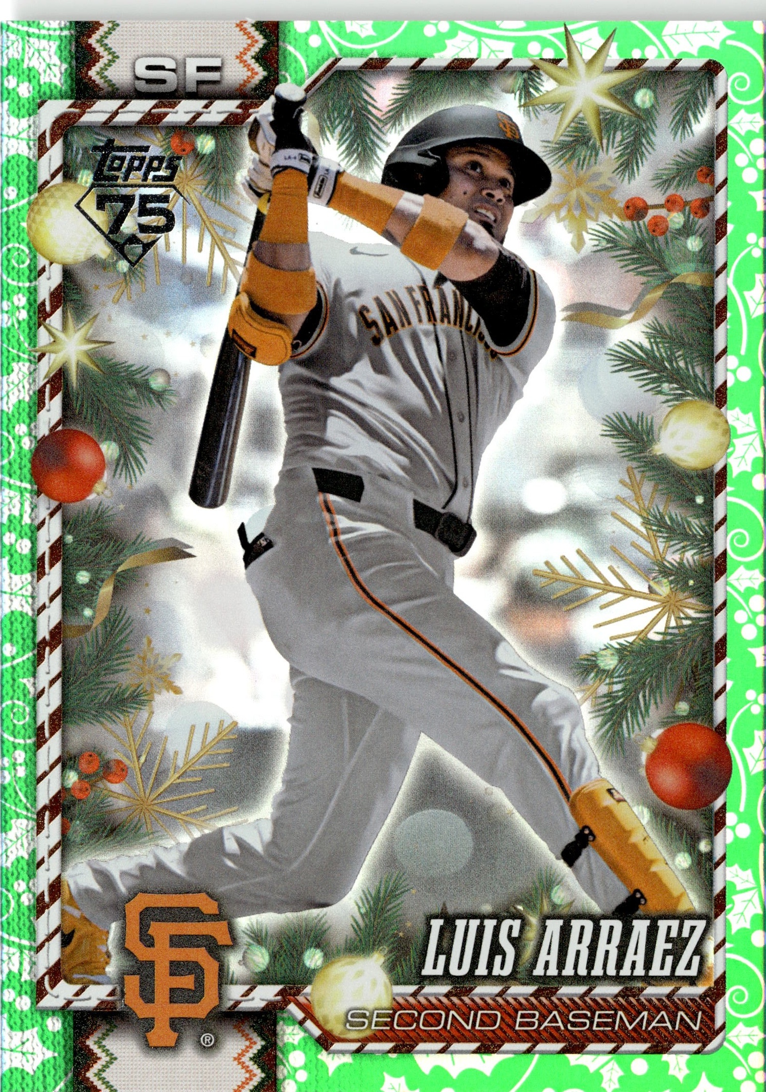 2026 Topps Holiday Luis Arraez graded slab