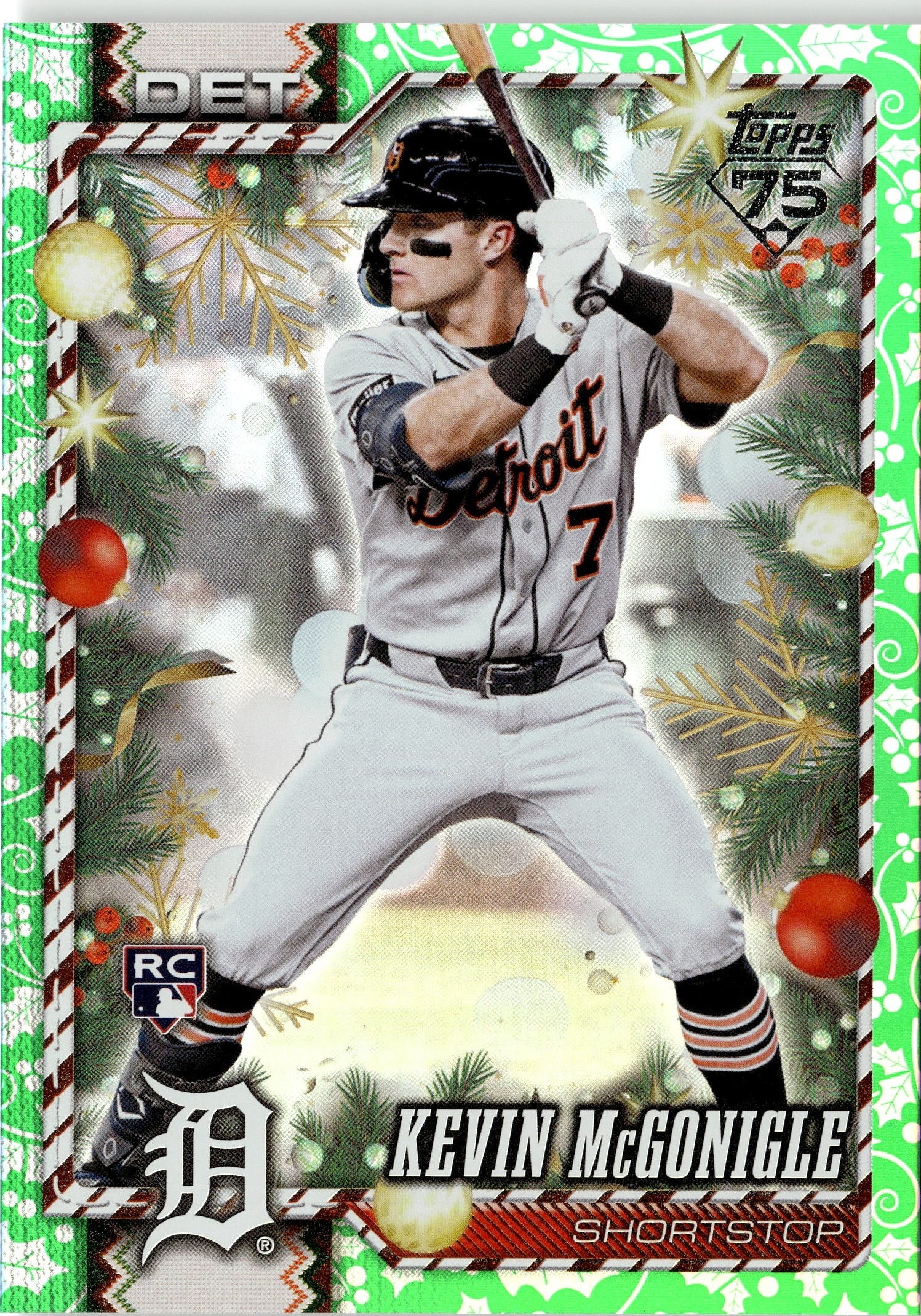 2026 Topps Holiday Kevin McGonigle graded slab
