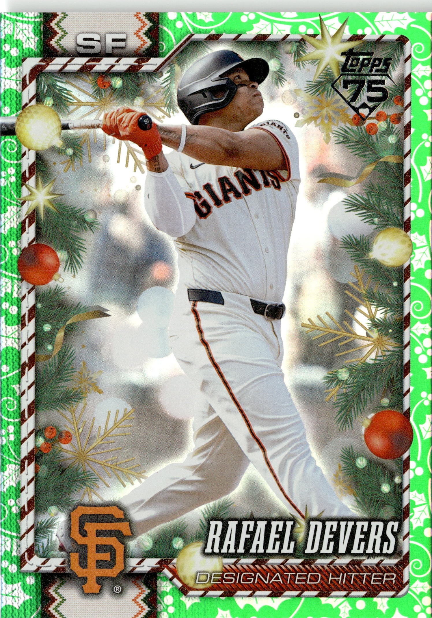 2026 Topps Holiday Rafael Devers graded slab