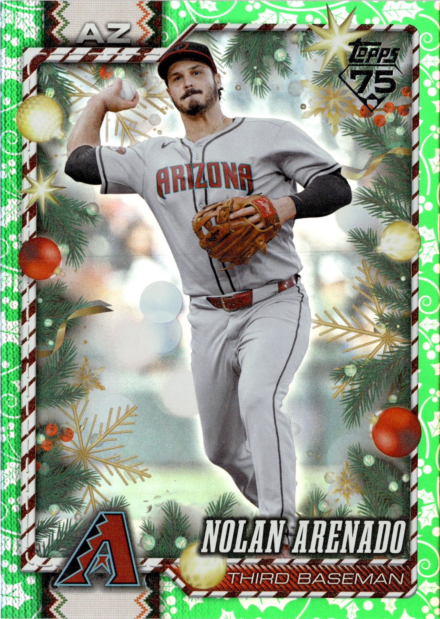 2026 Topps Holiday Nolan Arenado graded slab