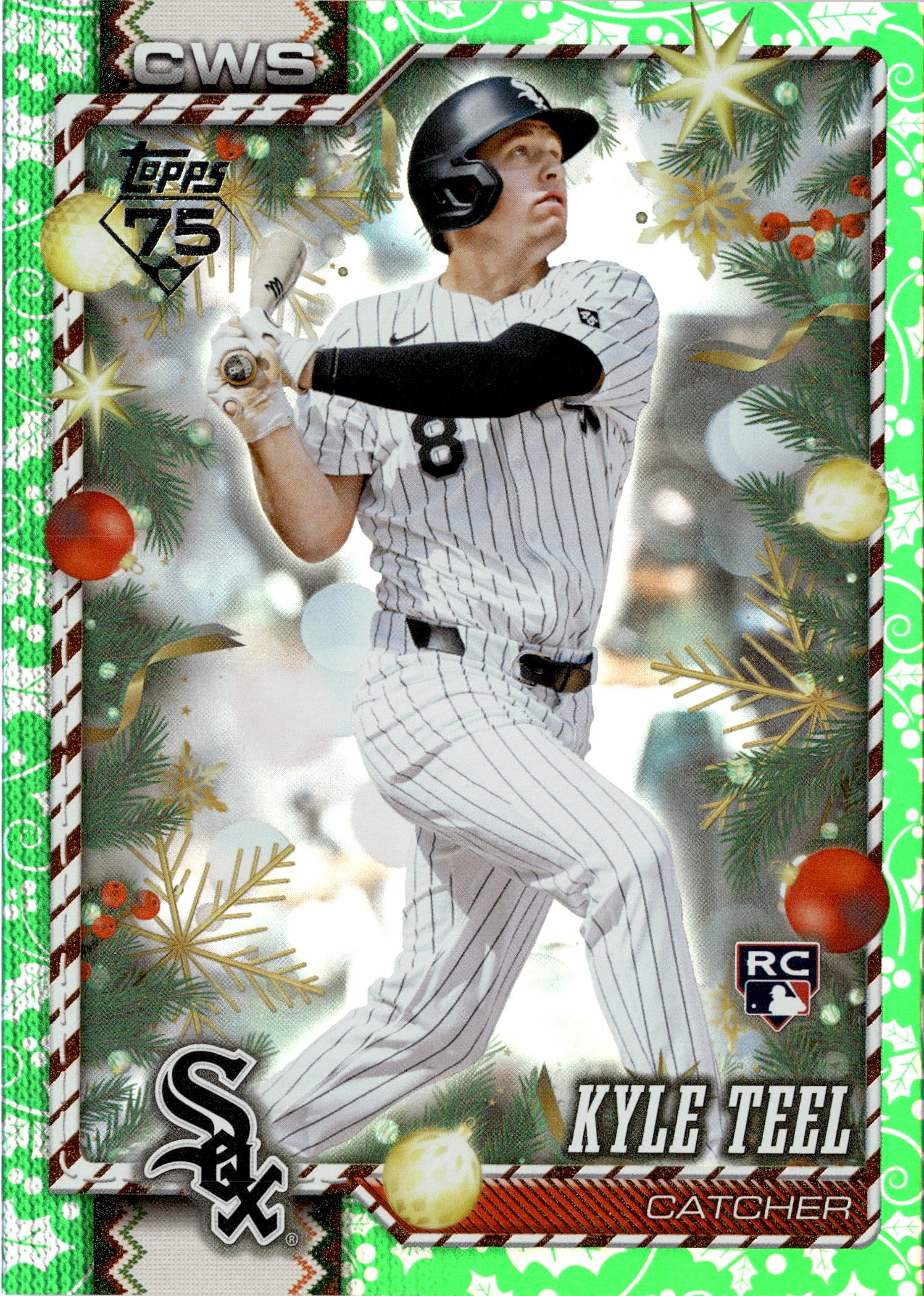 2026 Topps Holiday Kyle Teel graded slab