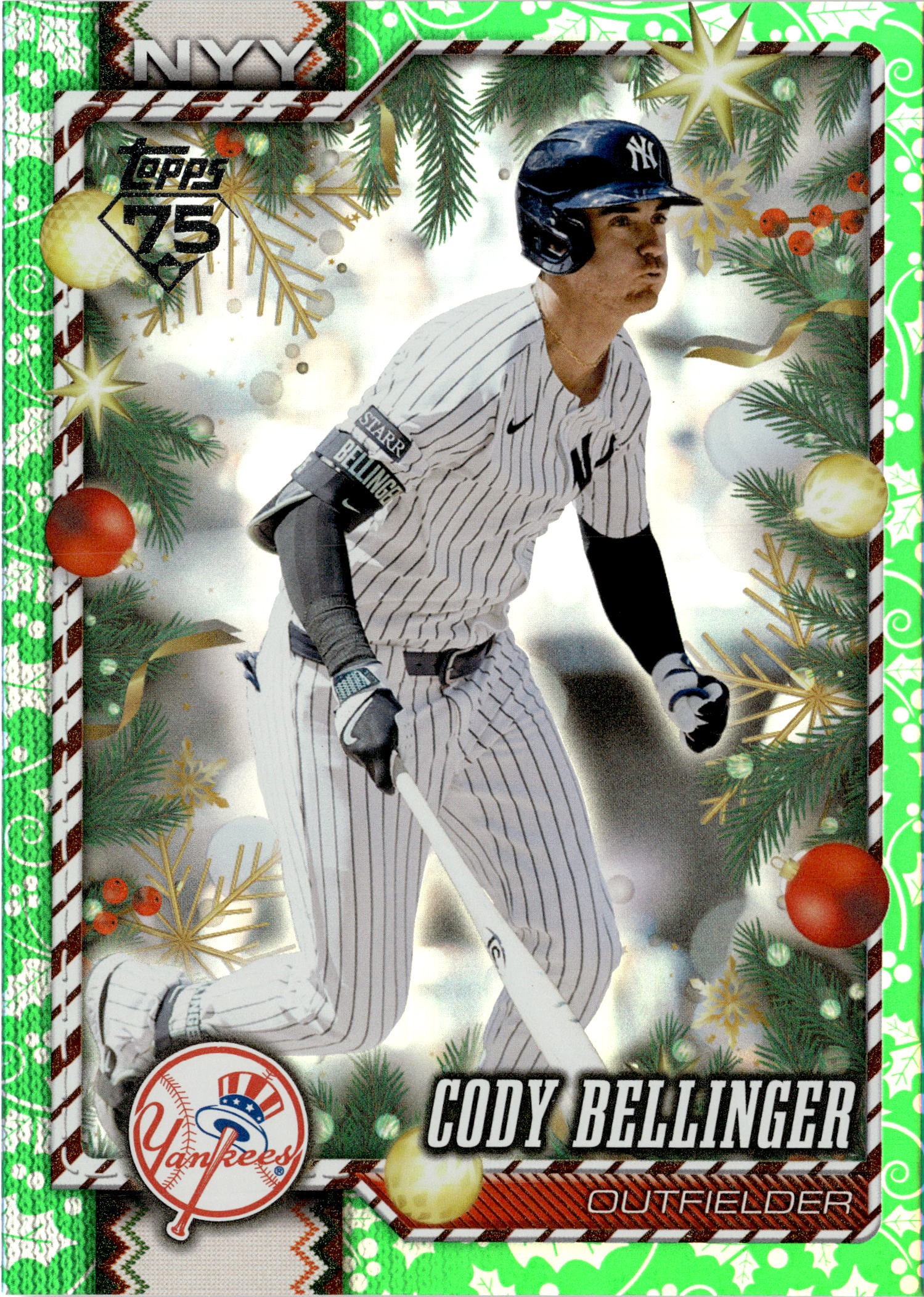 2026 Topps Holiday Cody Bellinger graded slab
