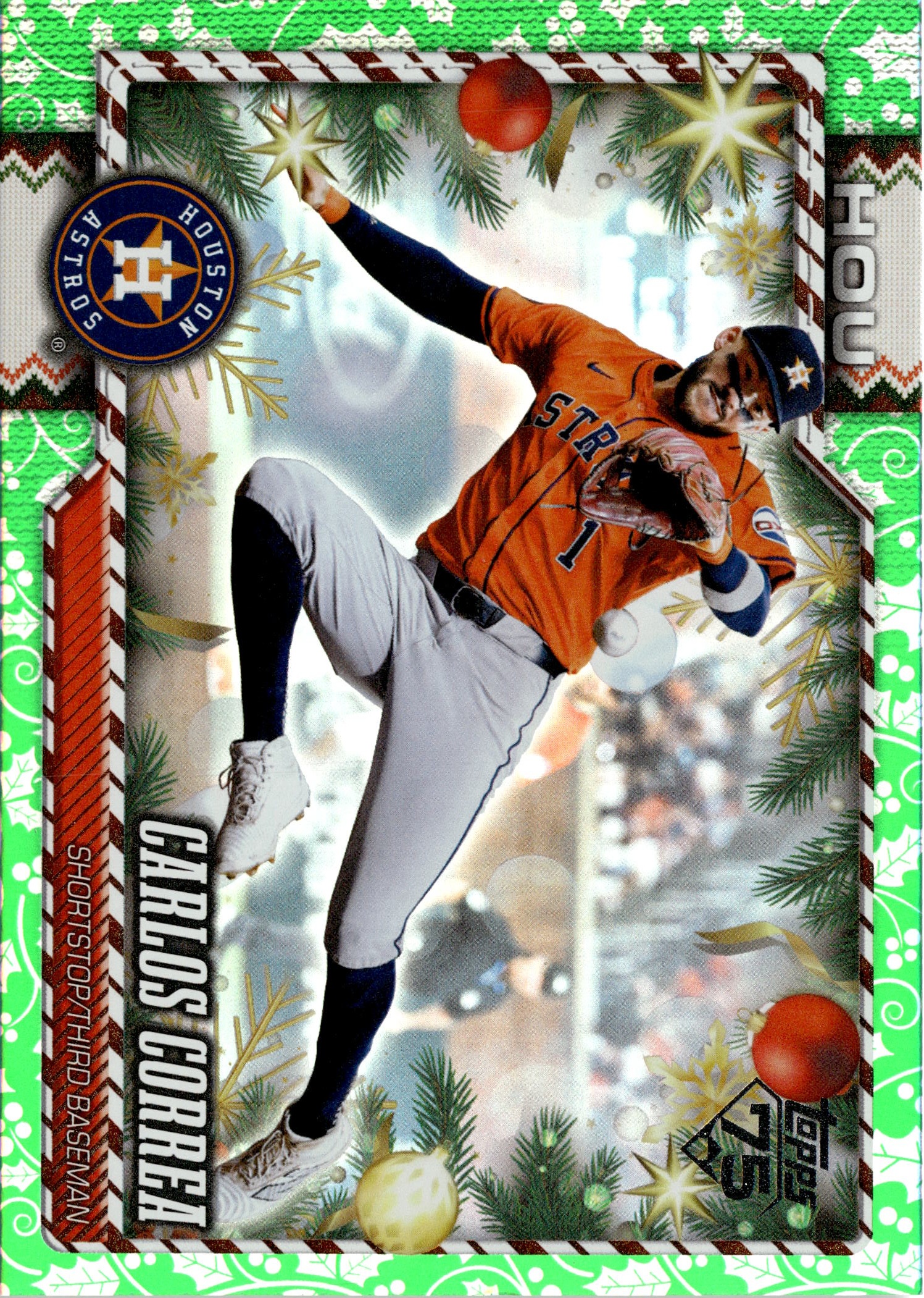 2026 Topps Holiday Carlos Correa graded slab