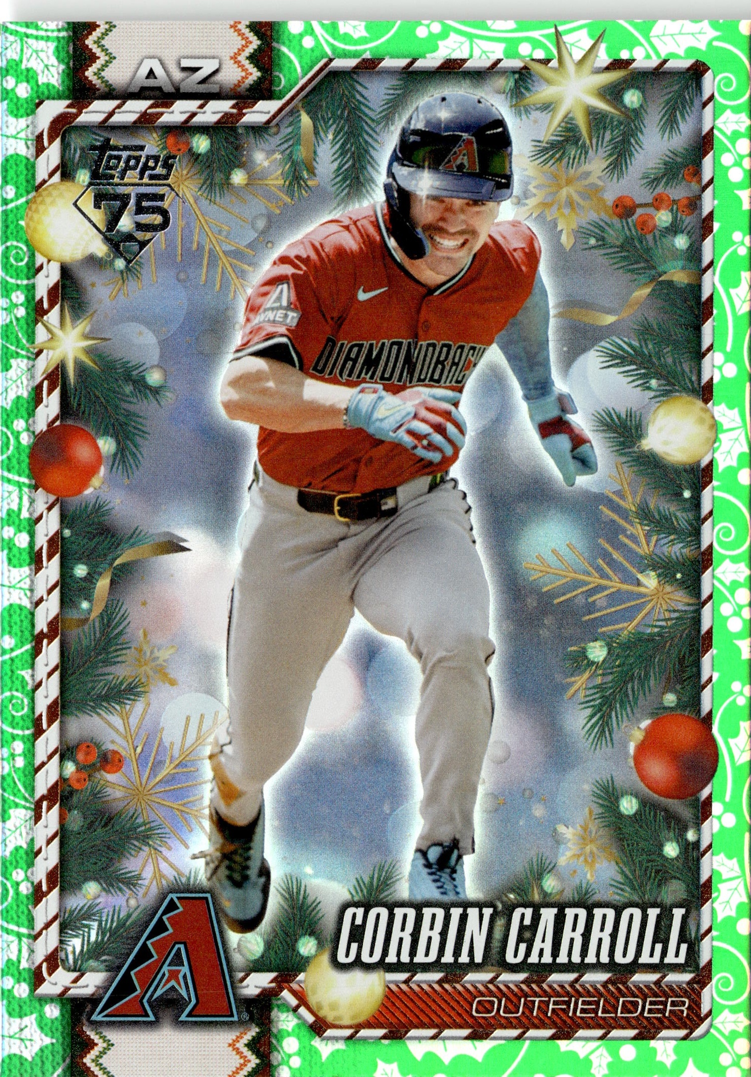 2026 Topps Holiday Corbin Carroll graded slab