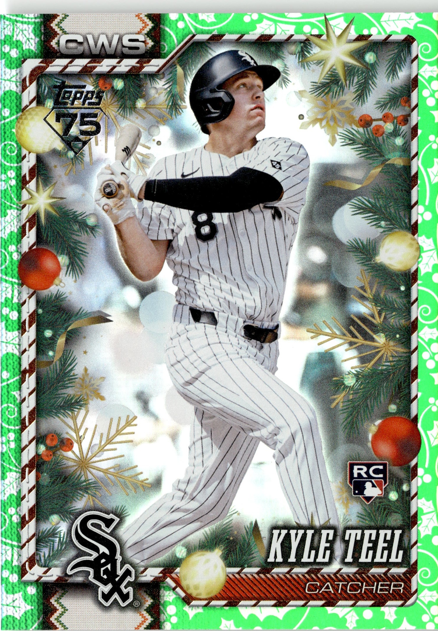 2026 Topps Holiday Kyle Teel graded slab