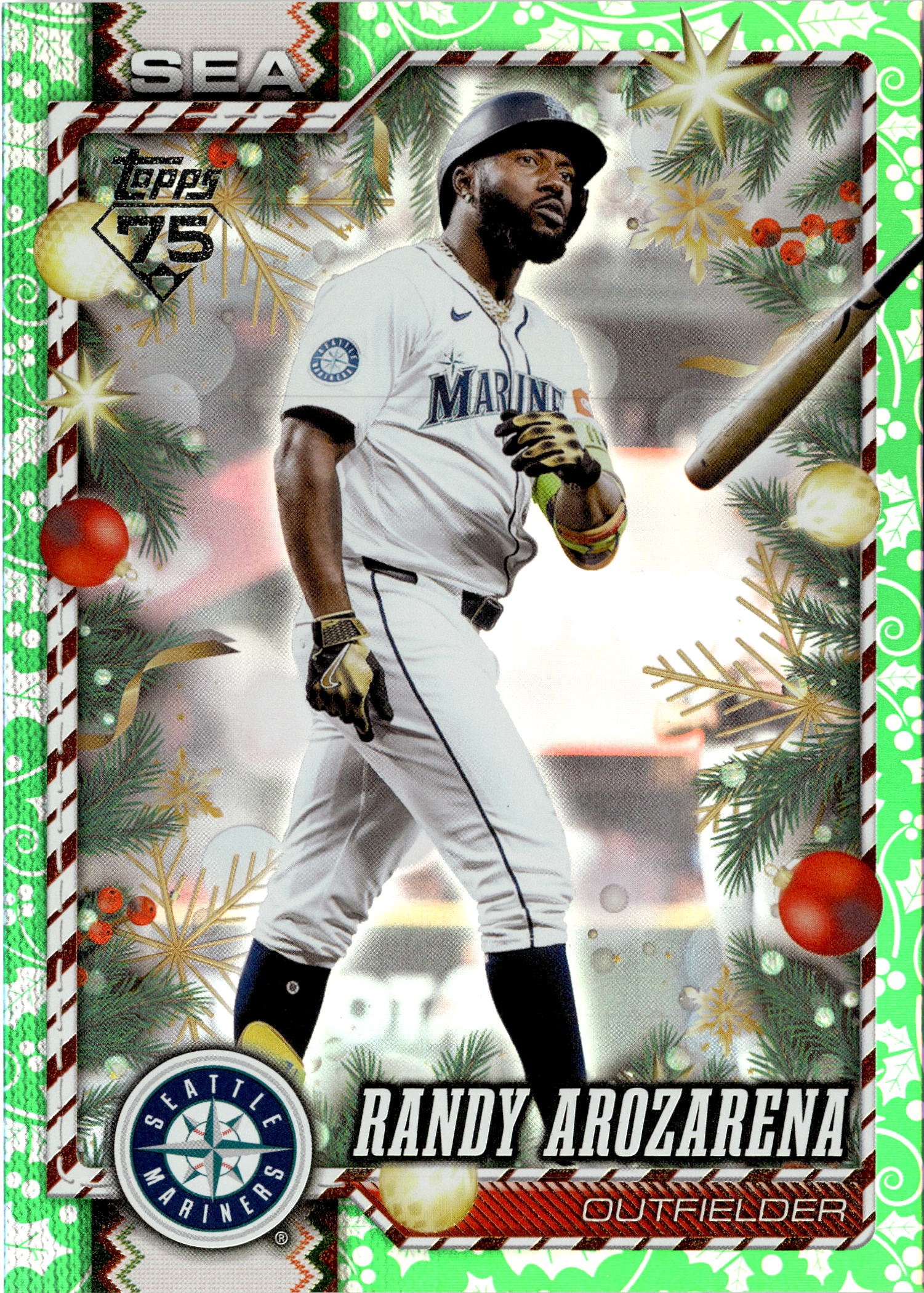 2026 Topps Holiday Randy Arozarena graded slab