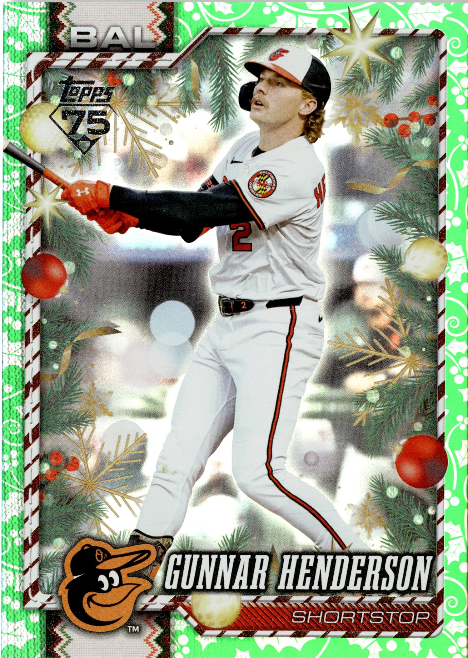 2026 Topps Holiday Gunnar Henderson graded slab