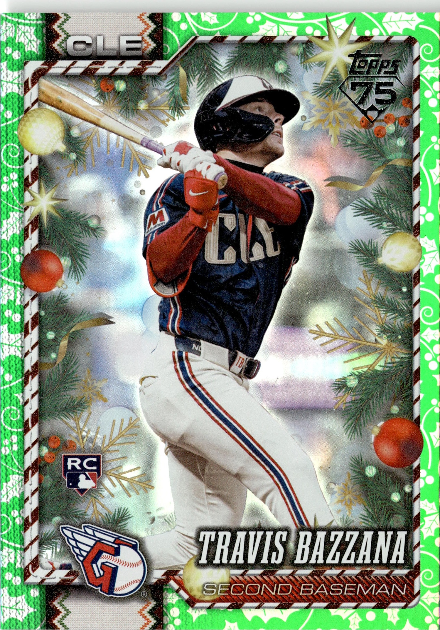 2026 Topps Holiday Travis Bazzana graded slab