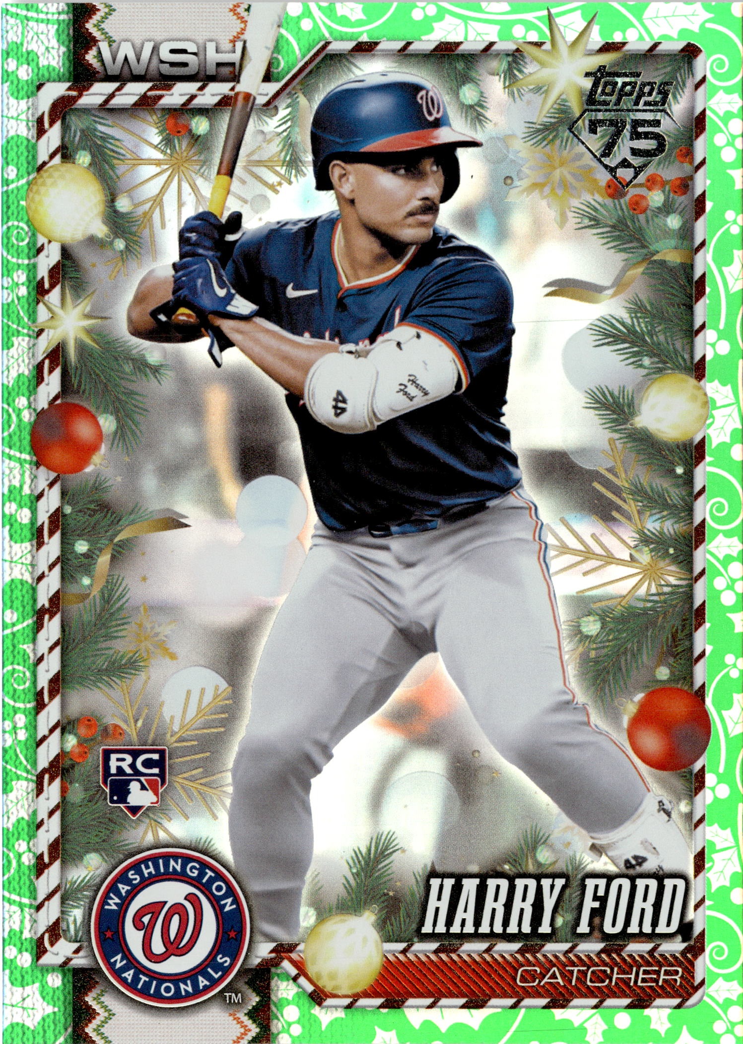 2026 Topps Holiday Harry Ford graded slab