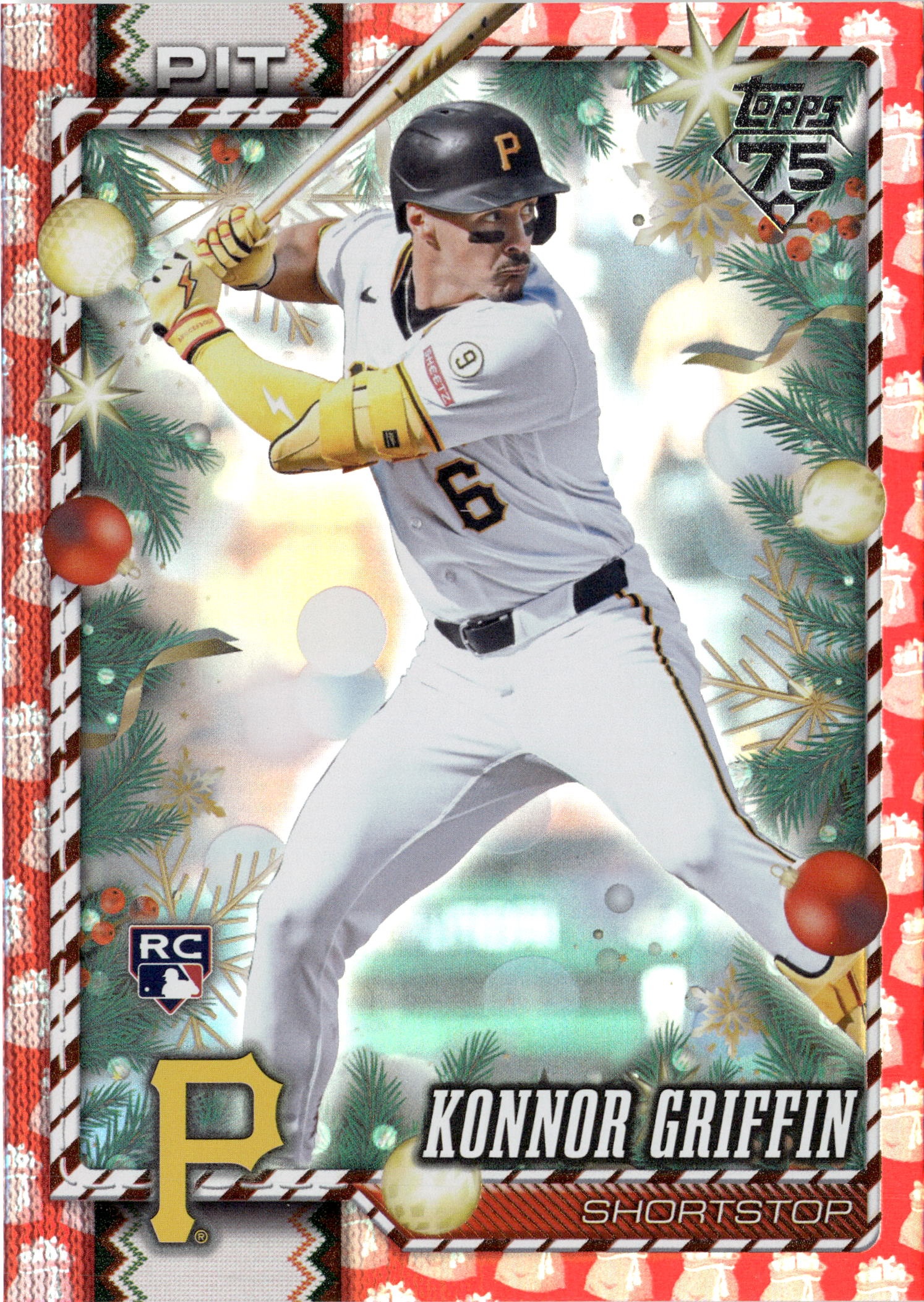 2026 Topps Holiday Konnor Griffin graded slab