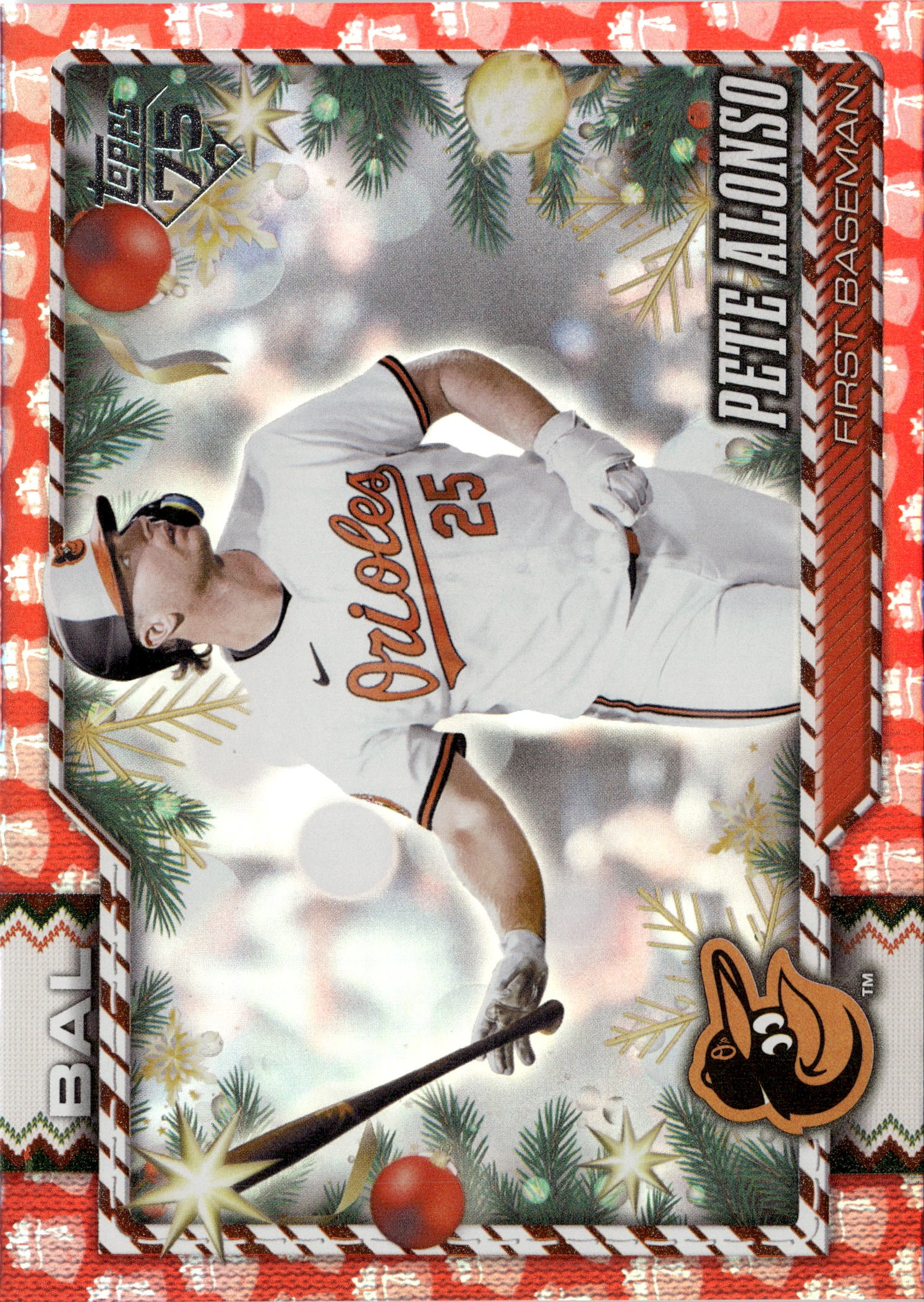 2026 Topps Holiday Pete Alonso graded slab