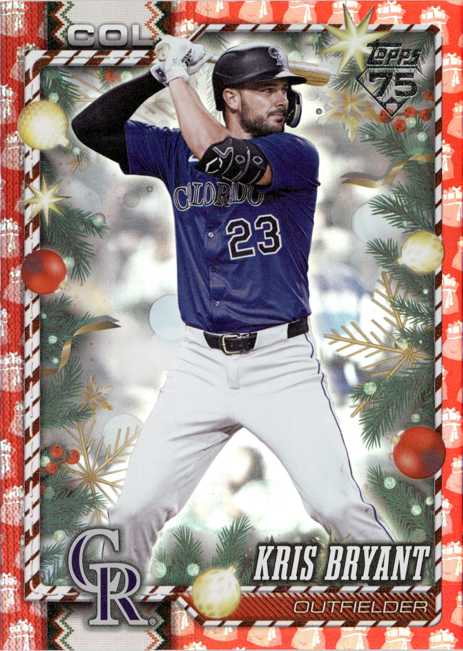 2026 Topps Holiday Kris Bryant graded slab