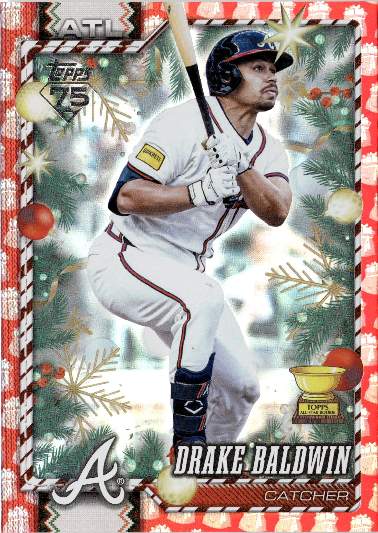 2026 Topps Holiday Drake Baldwin graded slab