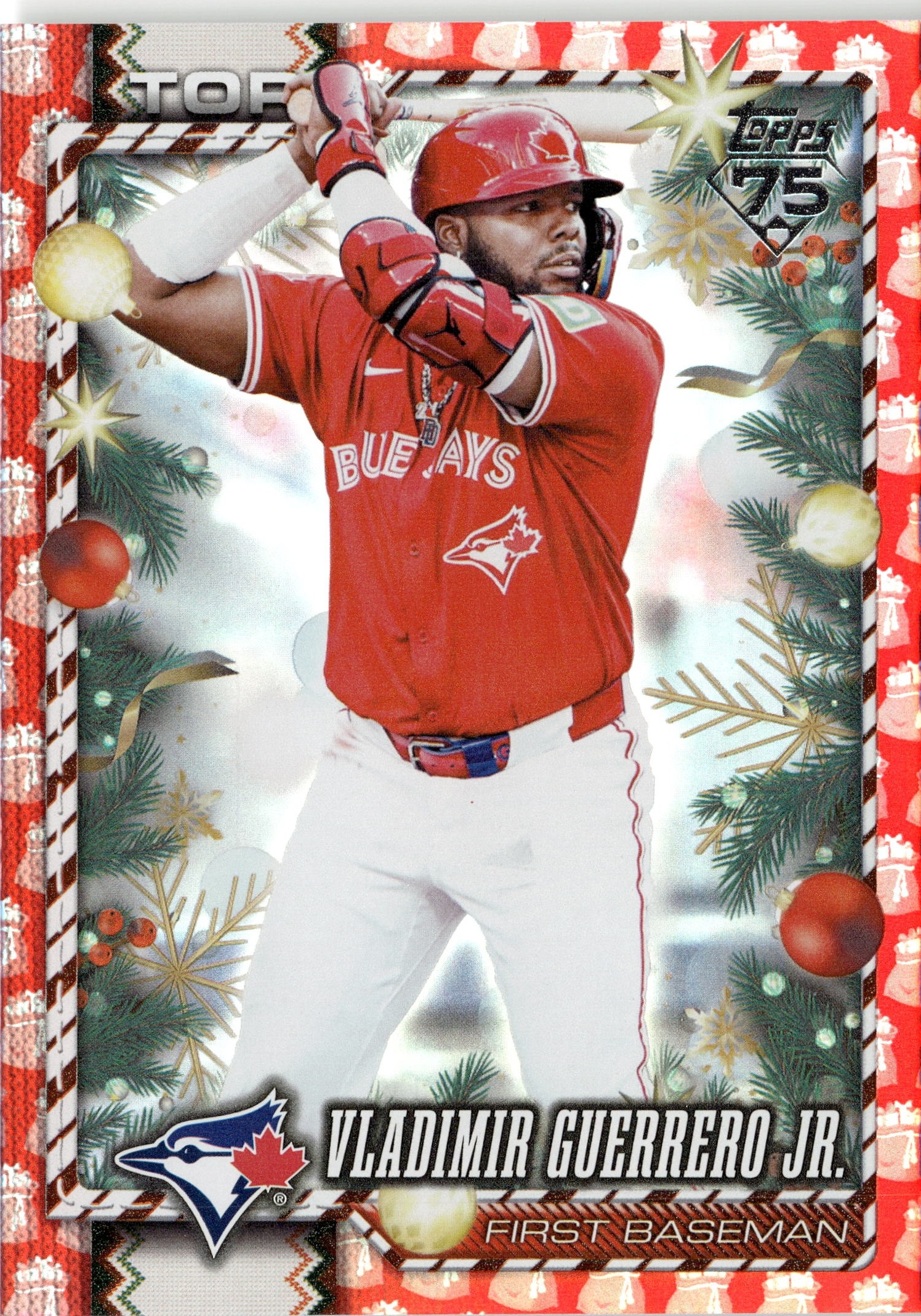 2026 Topps Holiday Vladimir Guerrero Jr. graded slab