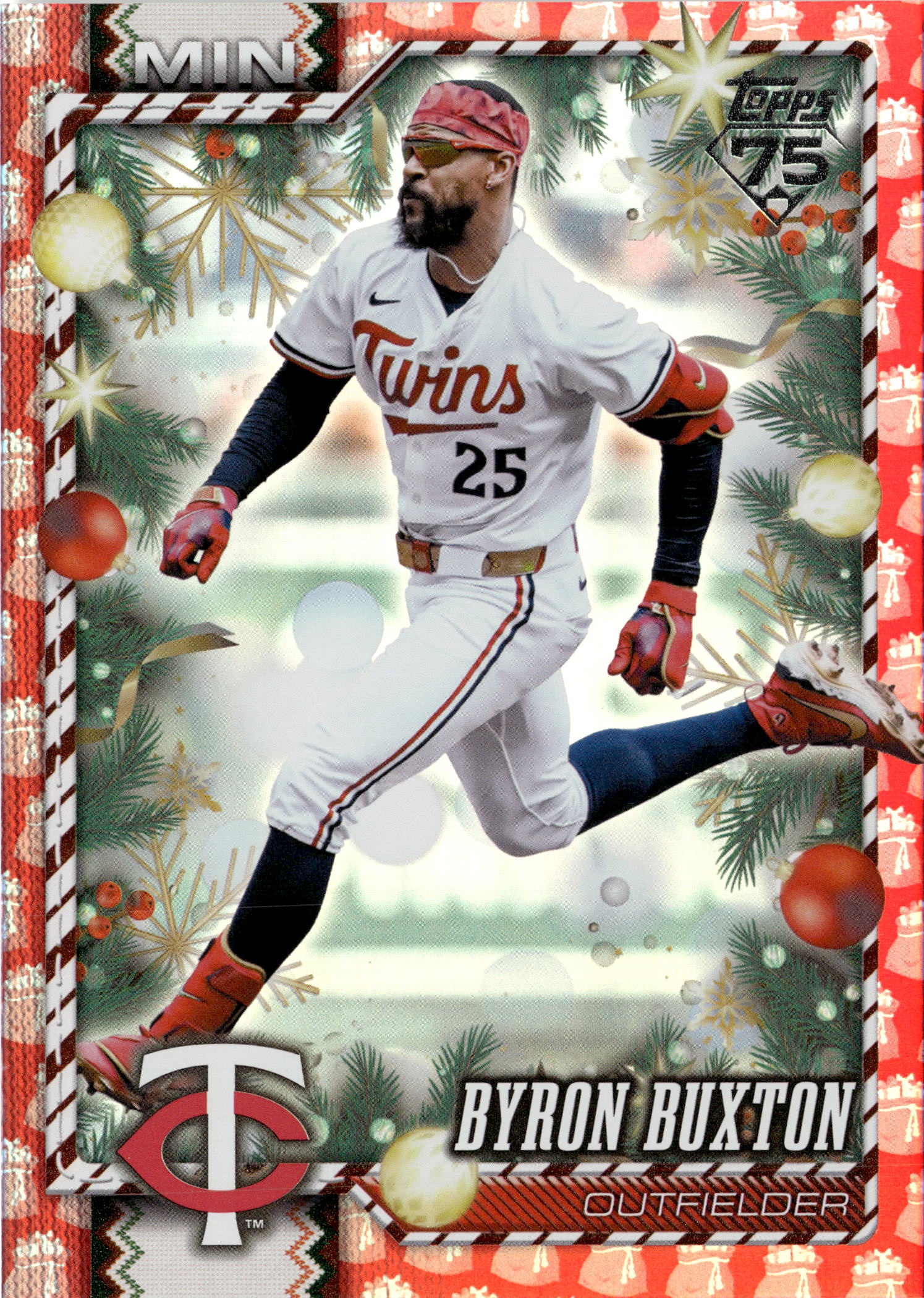 2026 Topps Holiday Byron Buxton graded slab
