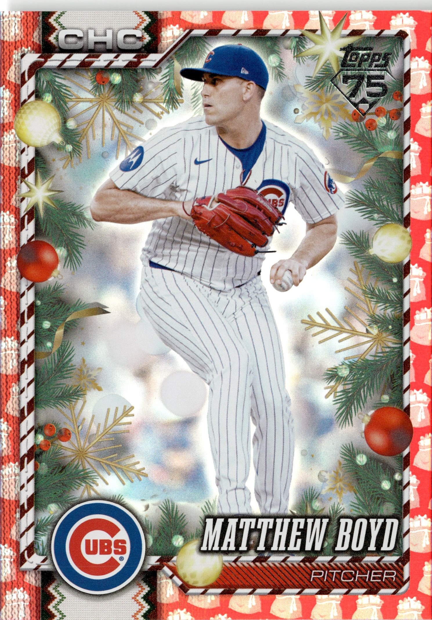 2026 Topps Holiday Matthew Boyd graded slab