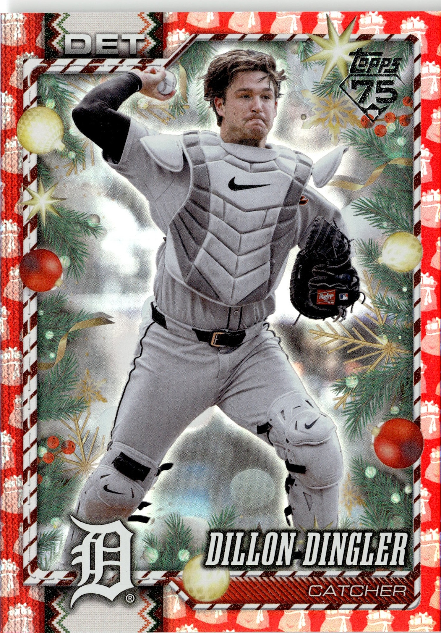 2026 Topps Holiday Dillon Dingler graded slab