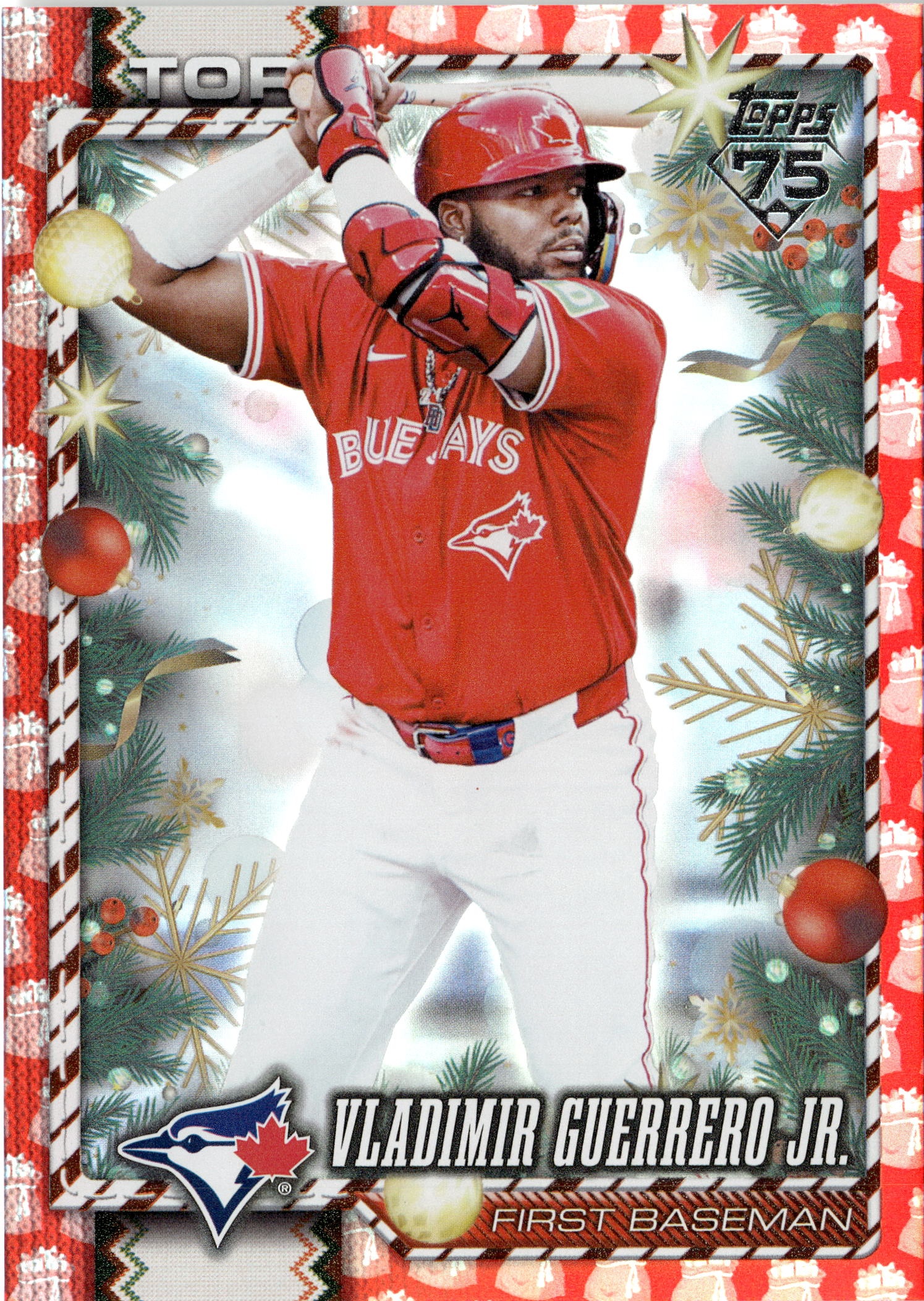 2026 Topps Holiday Vladimir Guerrero Jr. graded slab