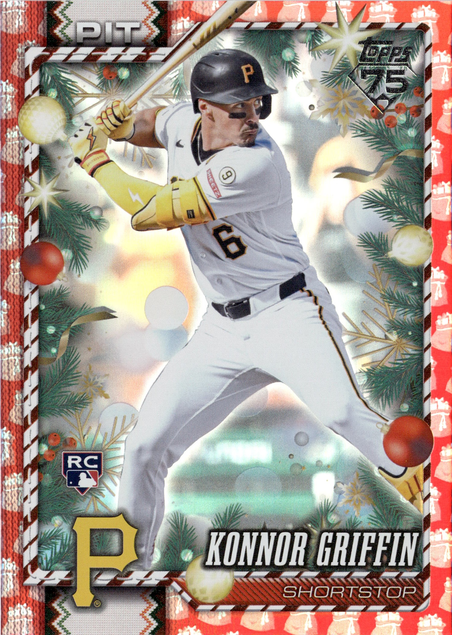 2026 Topps Holiday Konnor Griffin graded slab