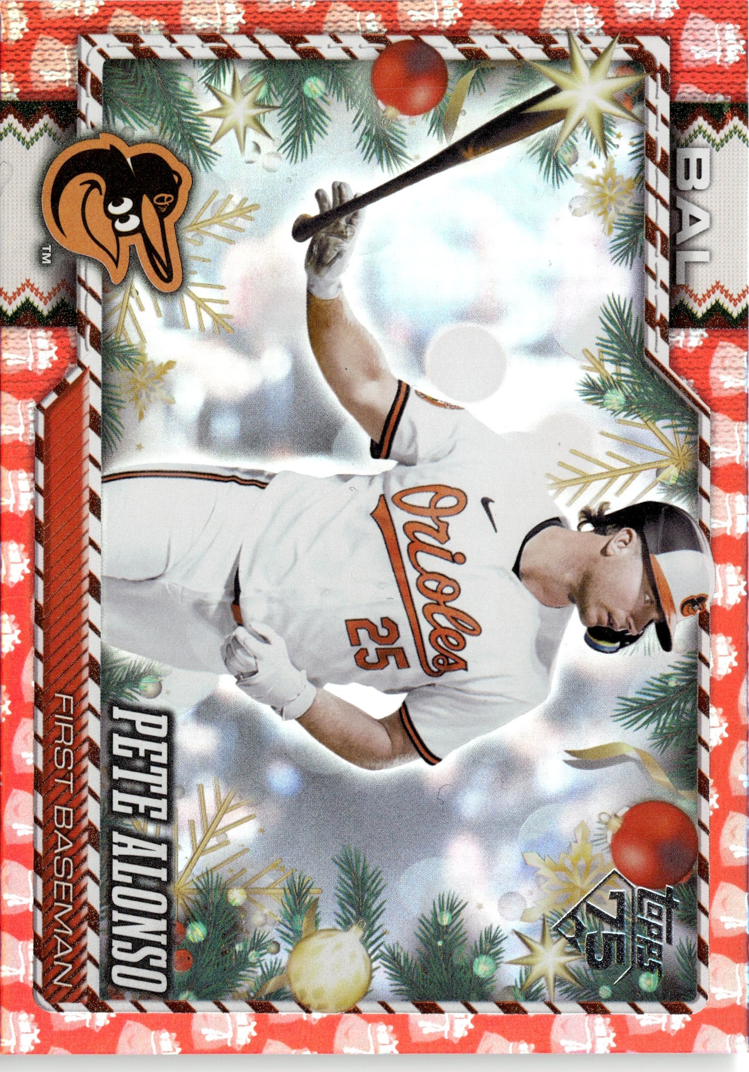 2026 Topps Holiday Pete Alonso graded slab
