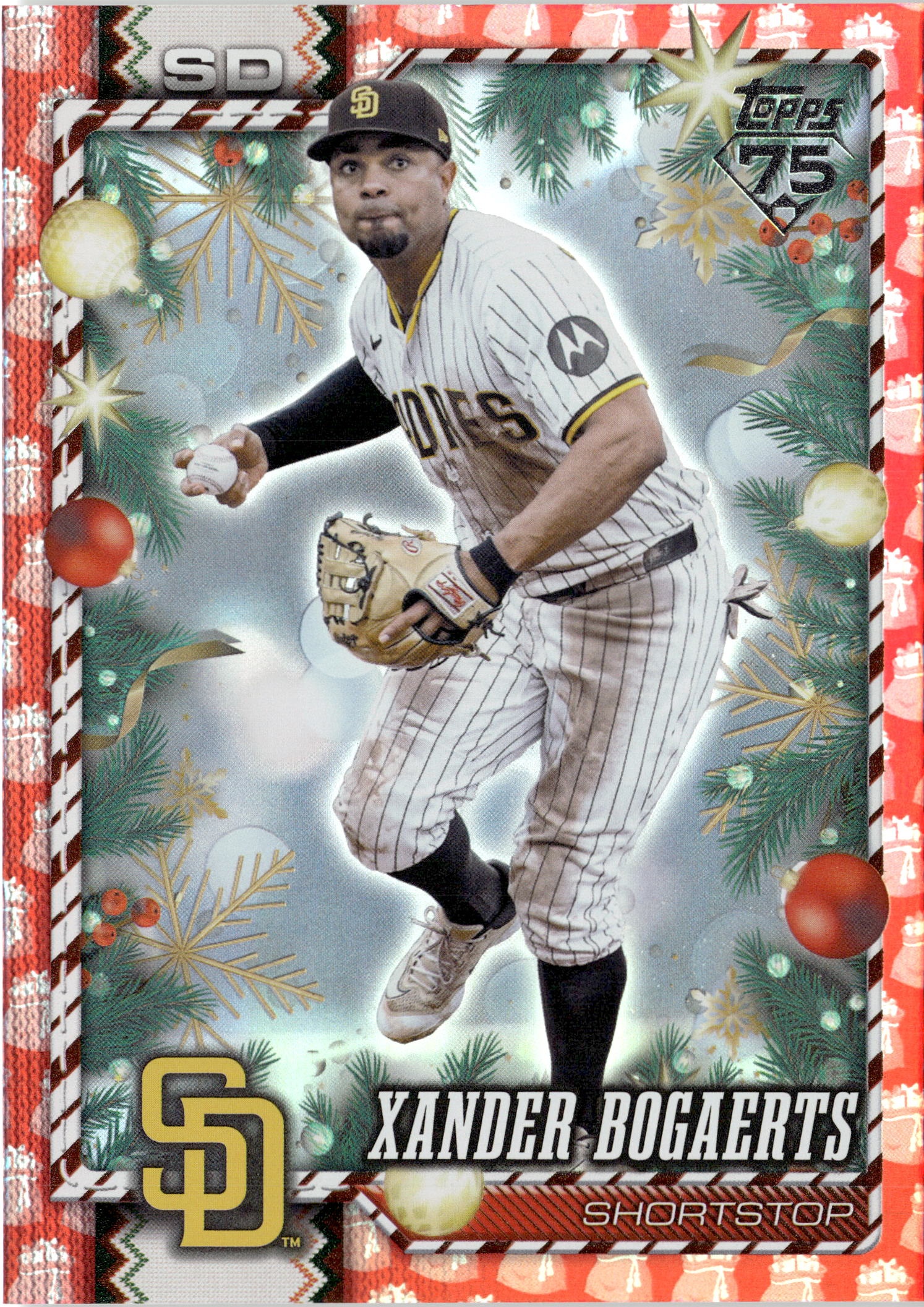 2026 Topps Holiday Xander Bogaerts graded slab