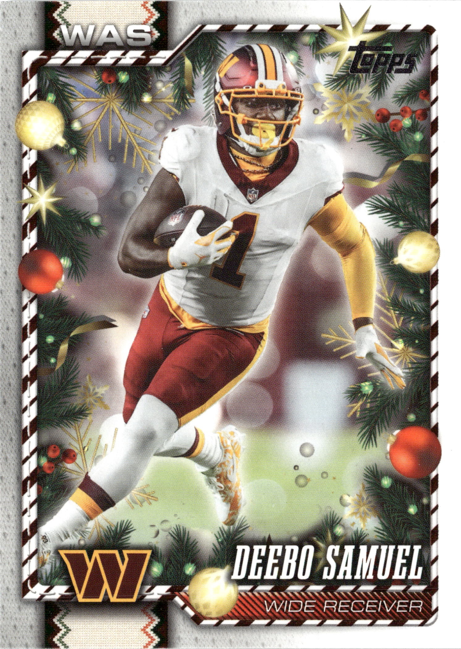 2026 Topps Holiday Deebo Samuel graded slab