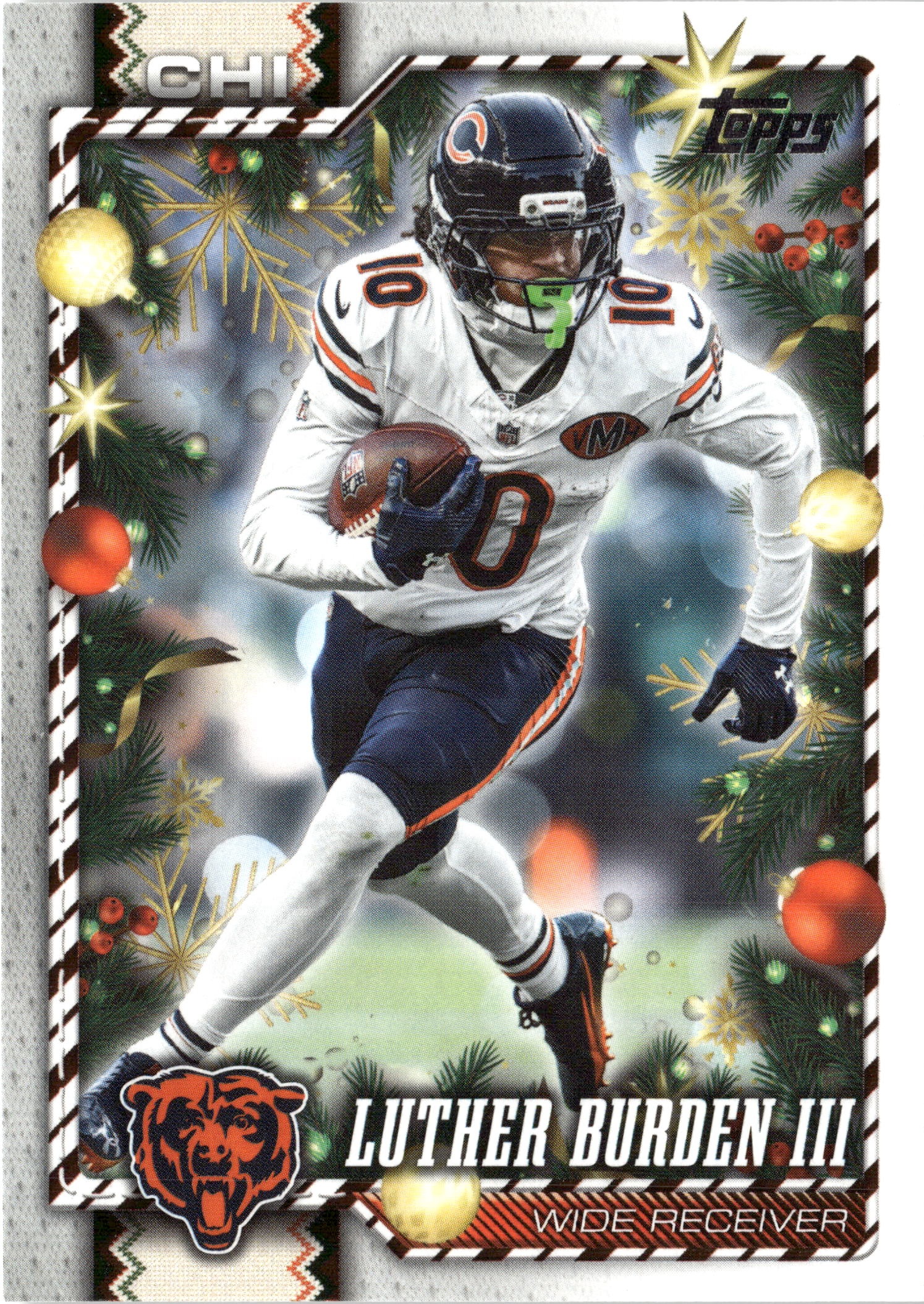 2026 Topps Holiday Luther Burden III graded slab