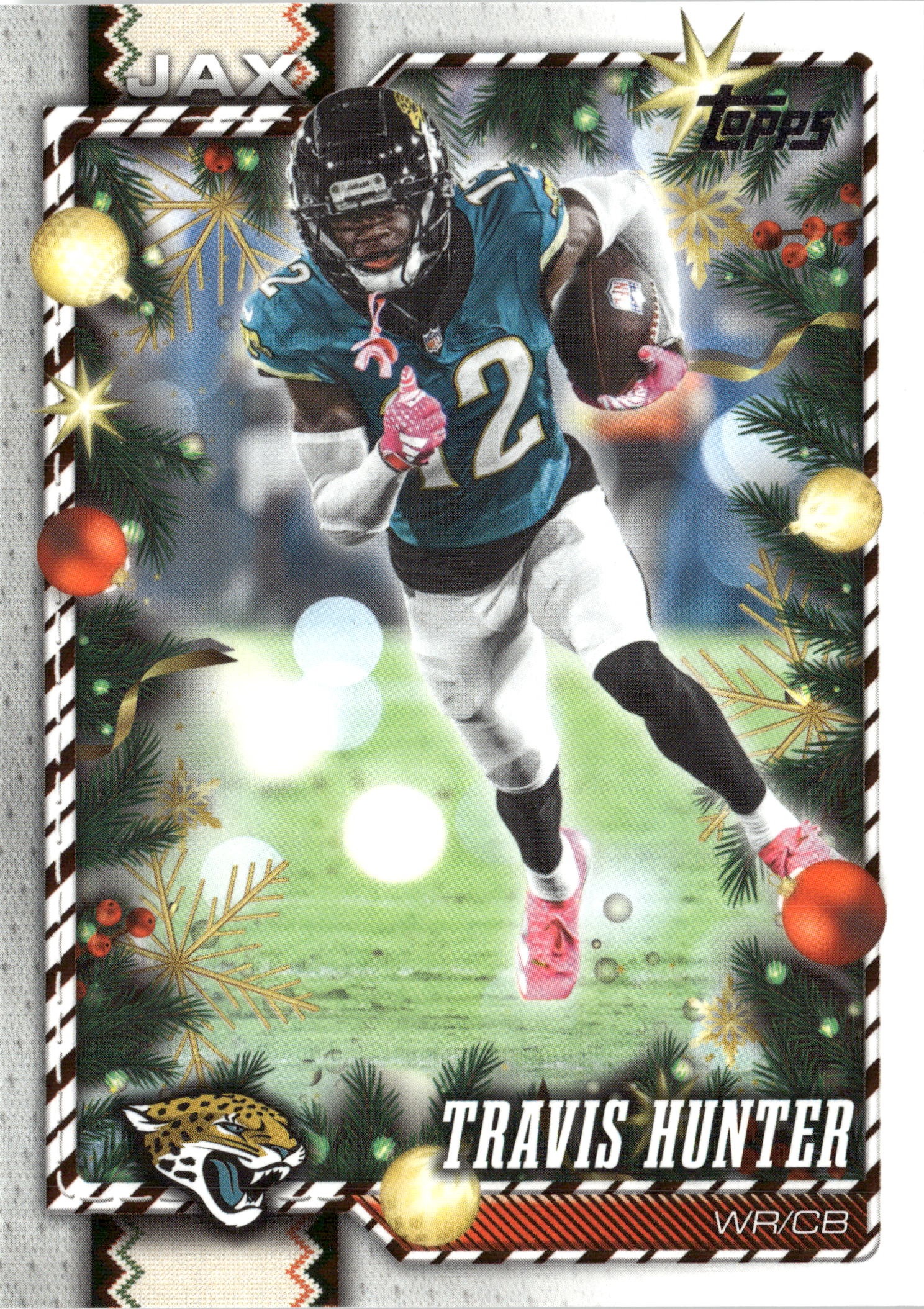 2026 Topps Holiday Travis Hunter graded slab