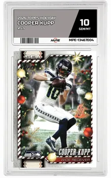2026 TOPPS HOLIDAY #149 COOPER KUPP MPE 10 GEM/MT — graded card up for auction