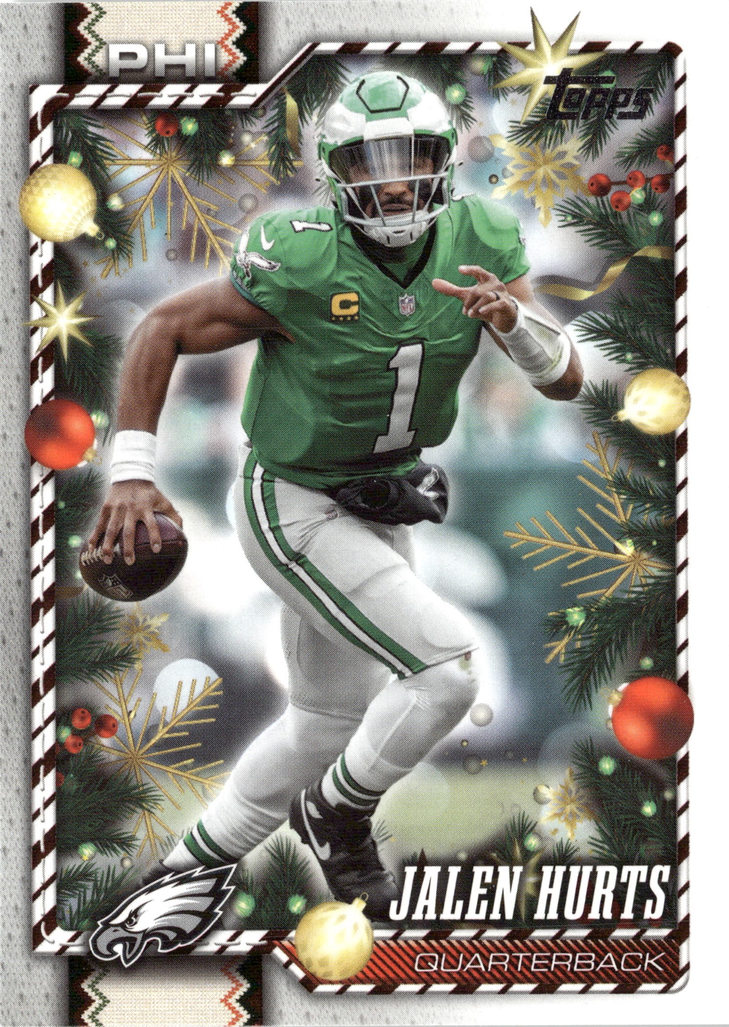 Jalen Hurts graded slab