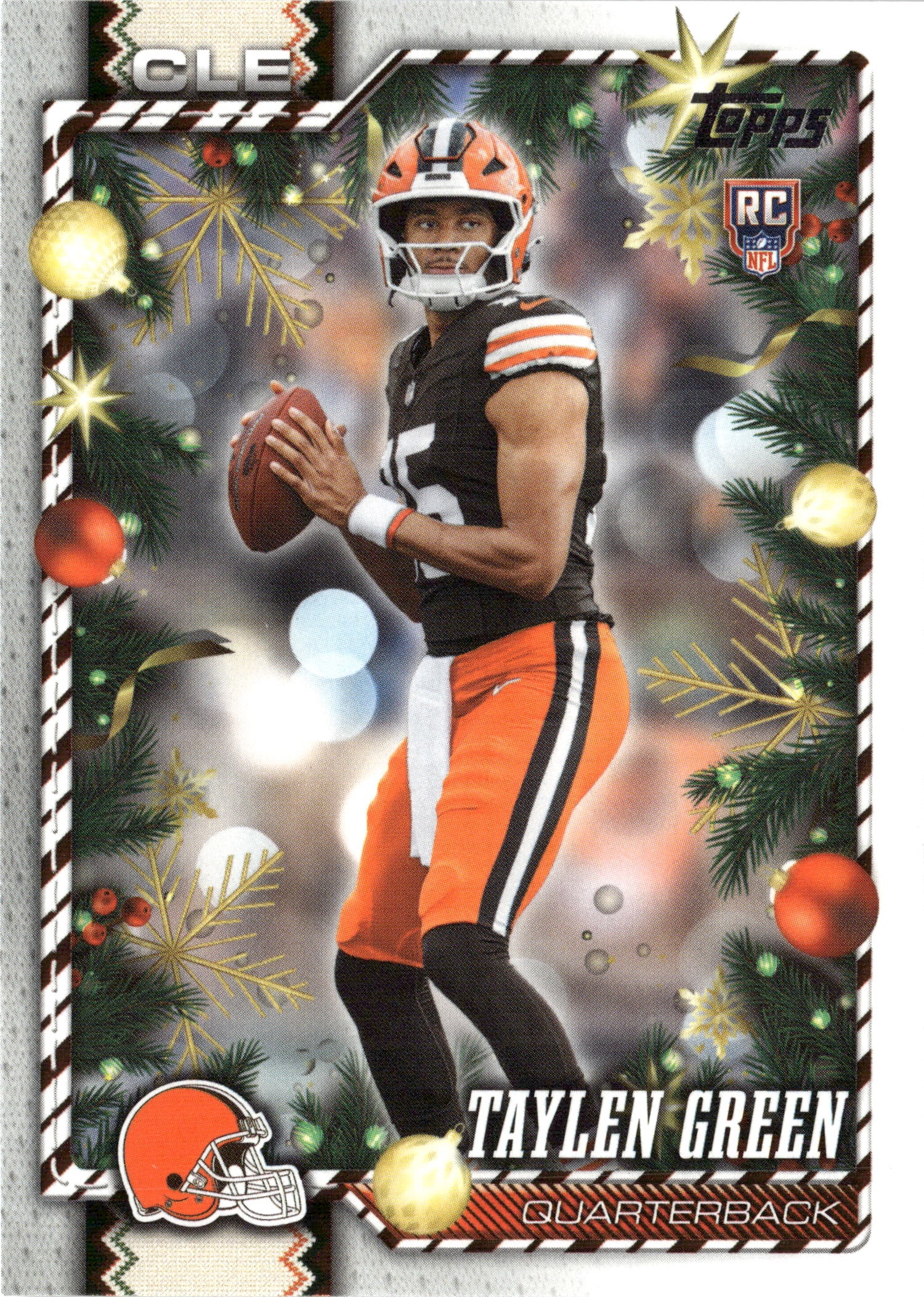 2026 Topps Holiday Taylen Green graded slab