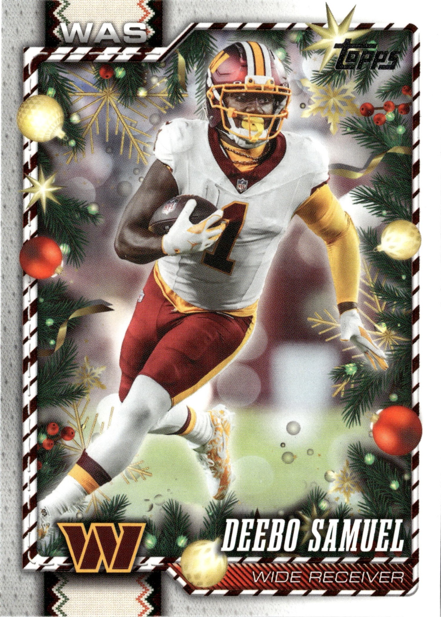 2026 Topps Holiday Deebo Samuel graded slab