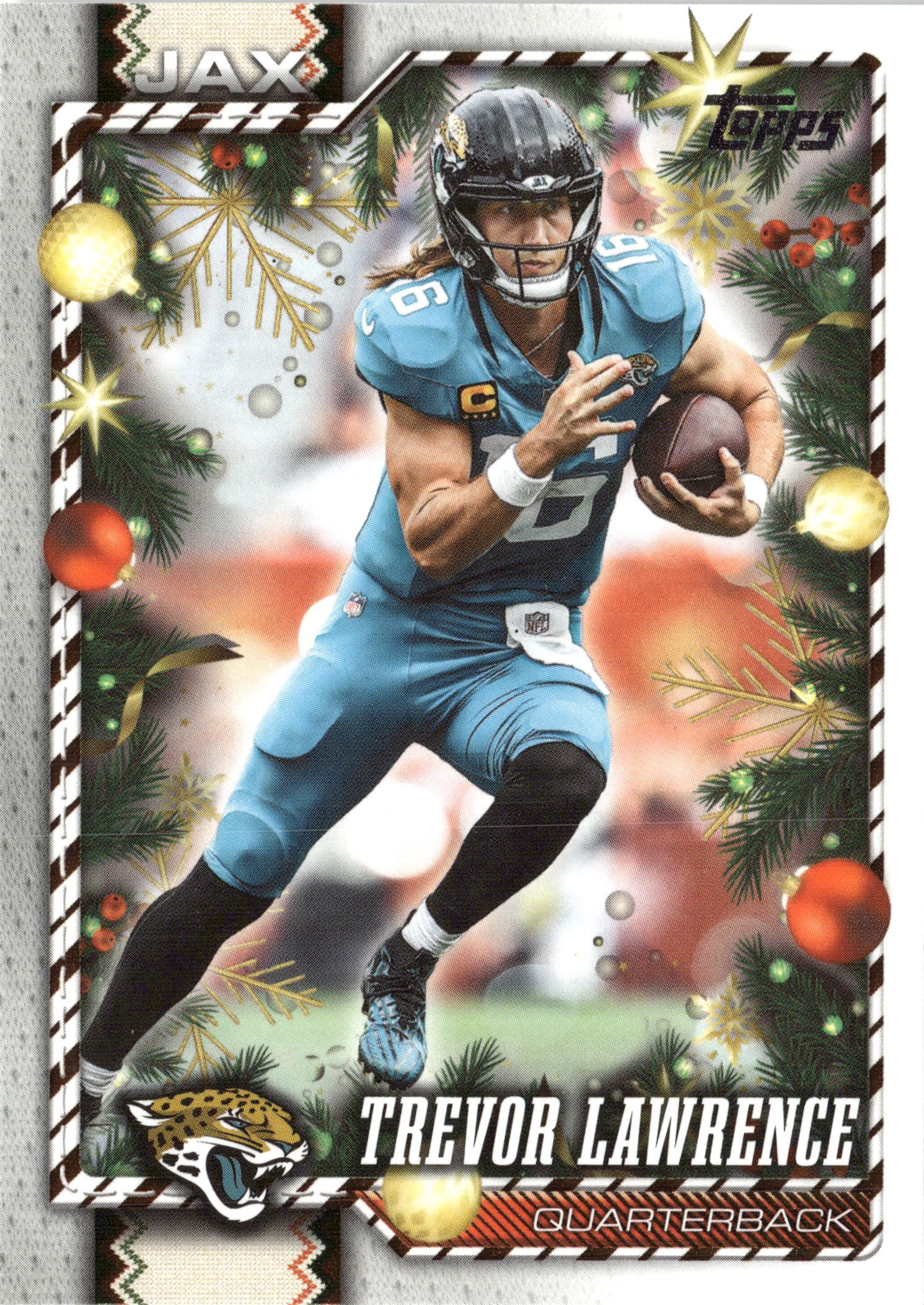 2026 Topps Holiday Trevor Lawrence graded slab