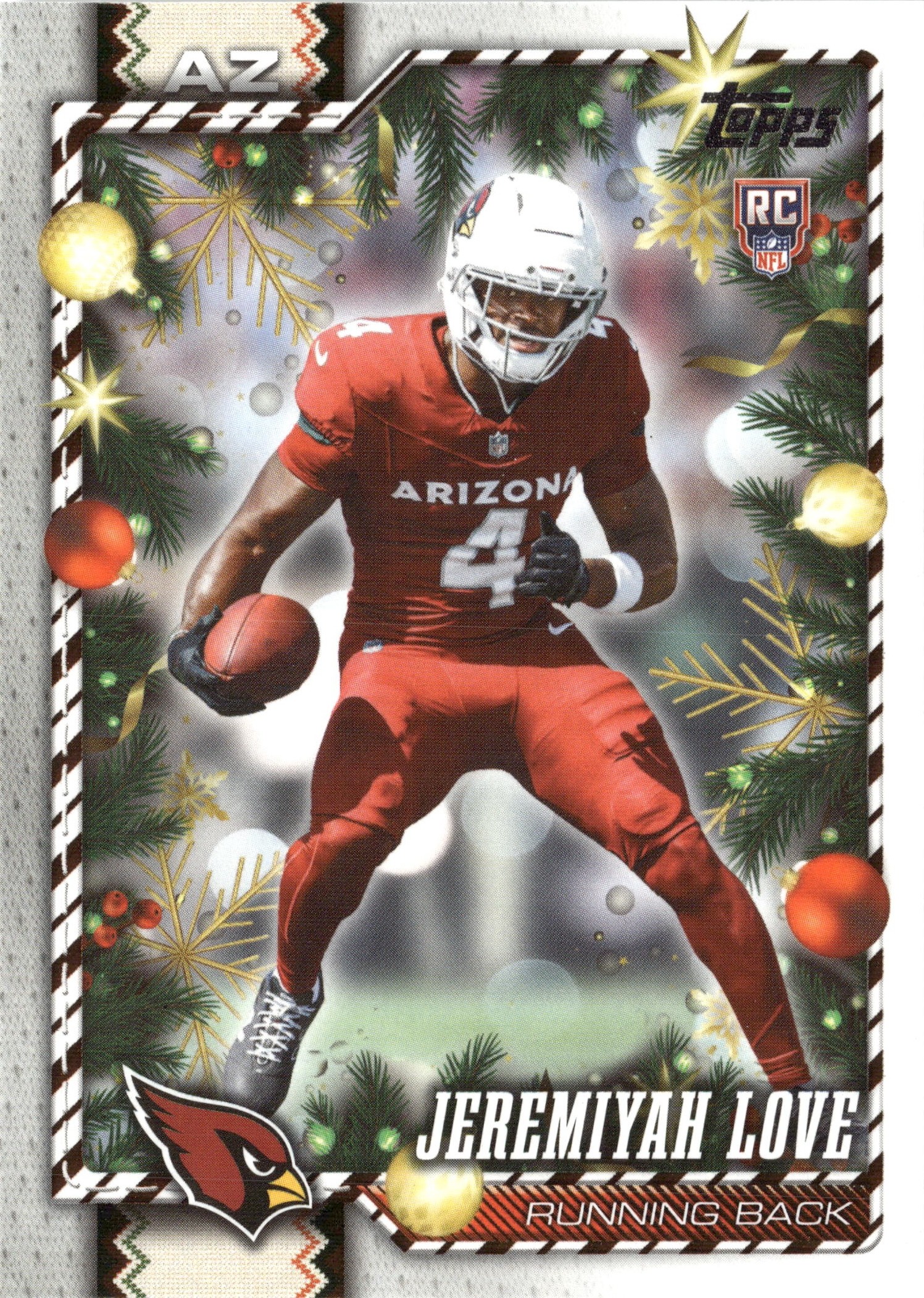 2026 Topps Holiday Jeremiah Love graded slab