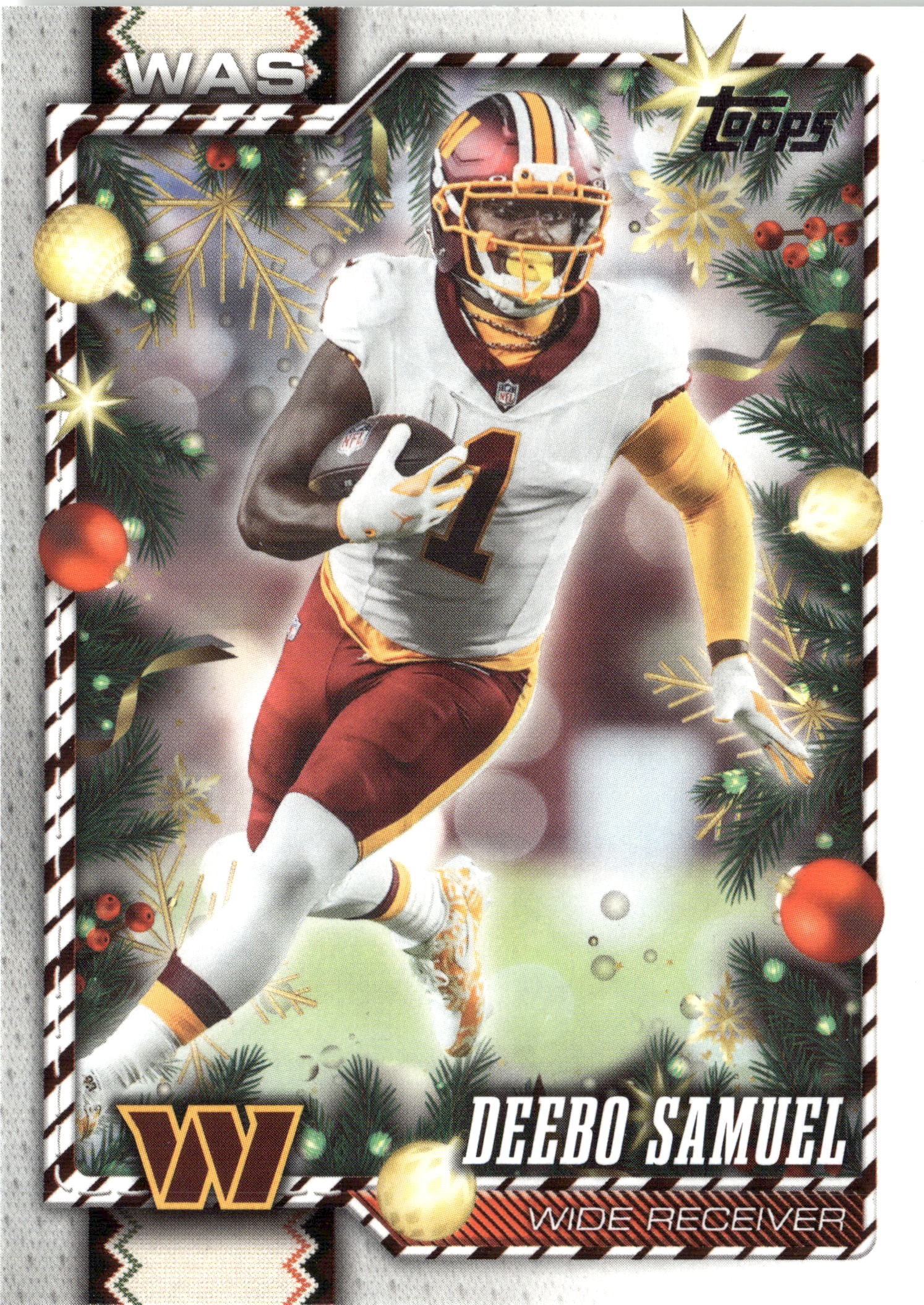 2026 Topps Holiday Deebo Samuel graded slab