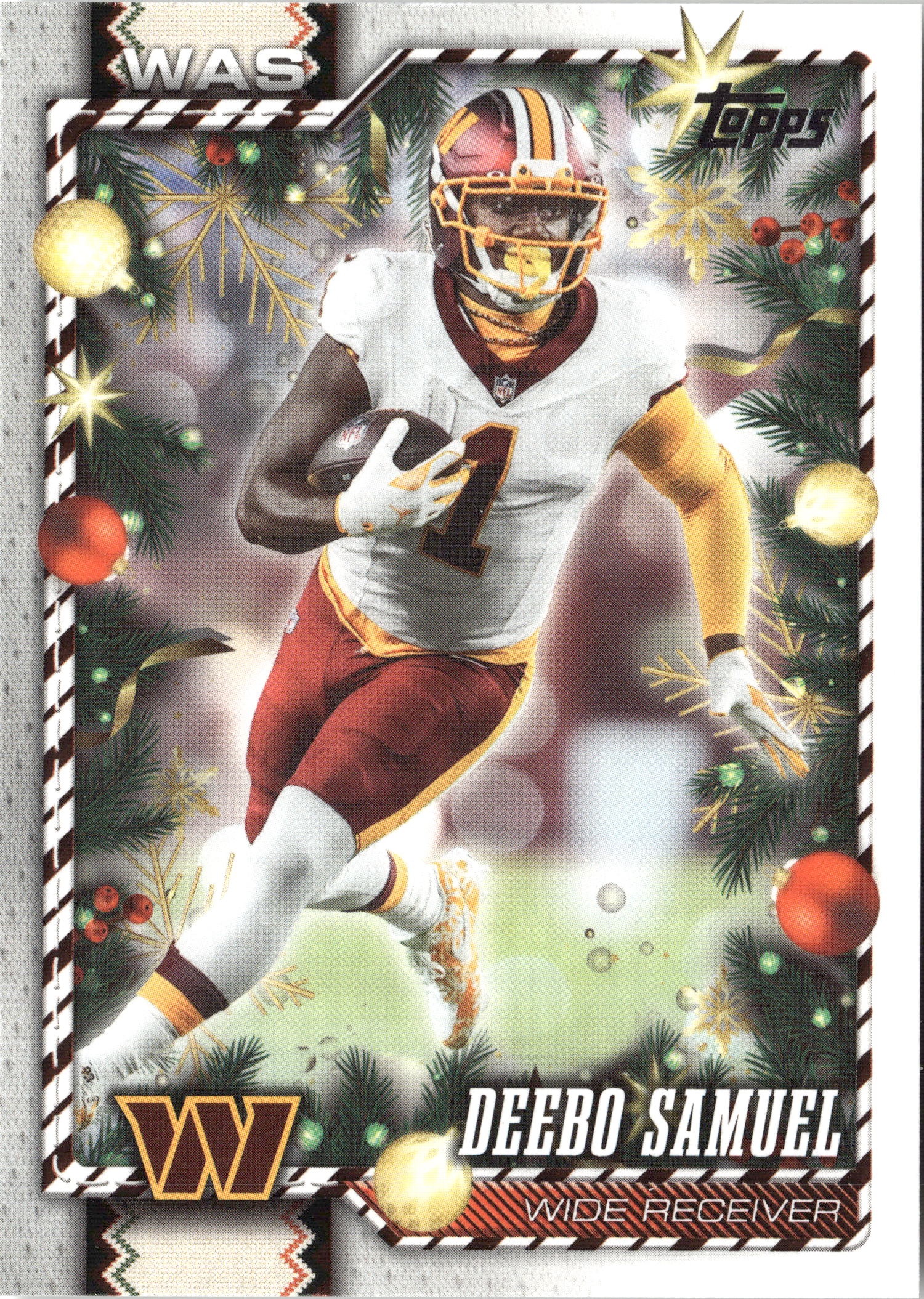 2026 Topps Holiday Deebo Samuel graded slab
