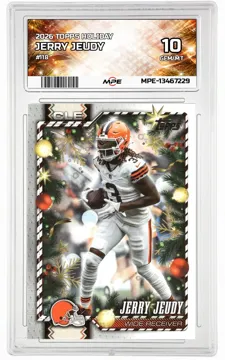 2026 TOPPS HOLIDAY #118 JERRY JEUDY MPE 10 GEM/MT — graded card up for auction