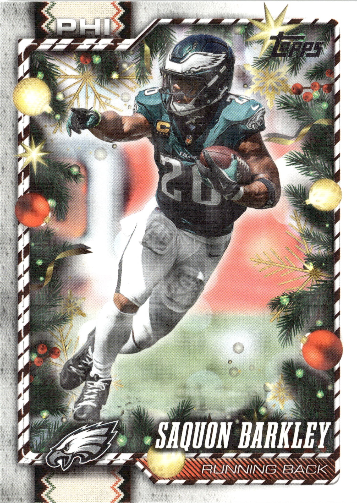 Saquon Barkley graded slab