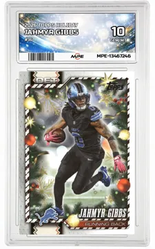 2026 TOPPS HOLIDAY #36 JAHMYR GIBBS MPE 10 GEM/MT — graded card up for auction