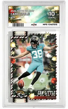2026 TOPPS HOLIDAY #138 CAM LITTLE MPE 10 GEM/MT — graded card up for auction