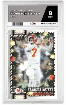2026 TOPPS HOLIDAY #134 HARRISON BUTKER MPE 9 MINT — graded card up for auction