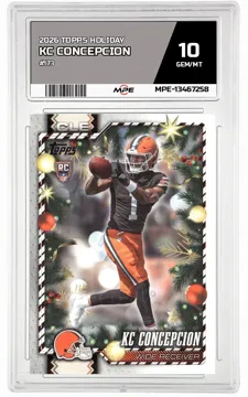 2026 TOPPS HOLIDAY #173 KC CONCEPCION MPE 10 GEM/MT — graded card up for auction