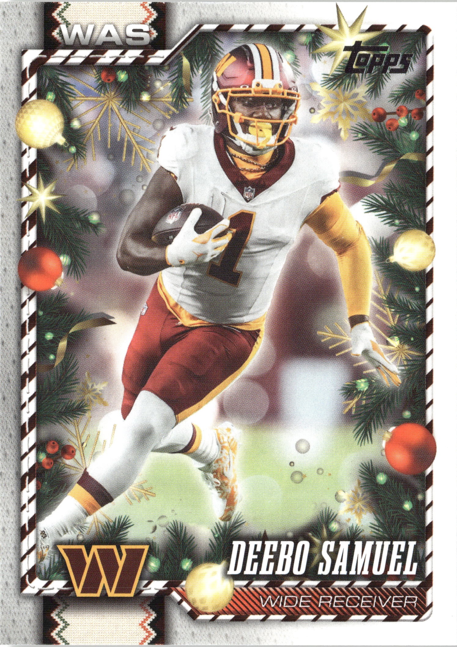 2026 Topps Holiday Deebo Samuel graded slab