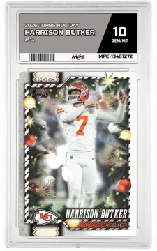 2026 TOPPS HOLIDAY #134 HARRISON BUTKER MPE 10 GEM/MT — graded card up for auction