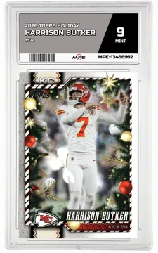 2026 TOPPS HOLIDAY #134 HARRISON BUTKER MPE 9 MINT — graded card up for auction
