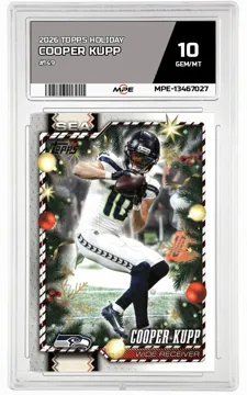 2026 TOPPS HOLIDAY #149 COOPER KUPP MPE 10 GEM/MT — graded card up for auction